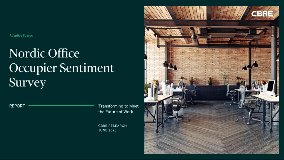 CBRE+2023年北欧写字楼租户情绪调查-英-24页-WN9.pdf_第1页