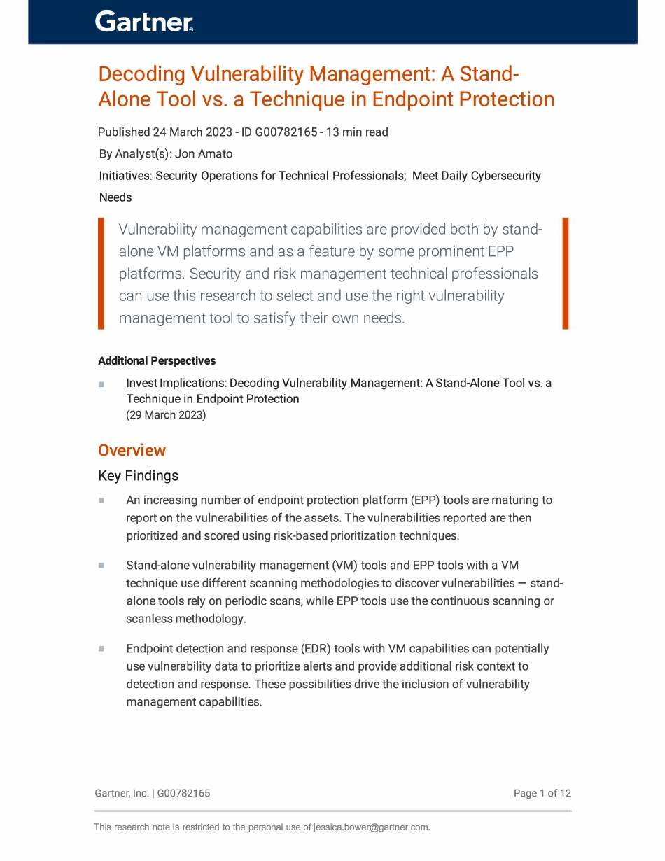 Gartner-解码漏洞管理-独立工具与端点保护技术（英）-2023-19页-WN6.pdf_第3页
