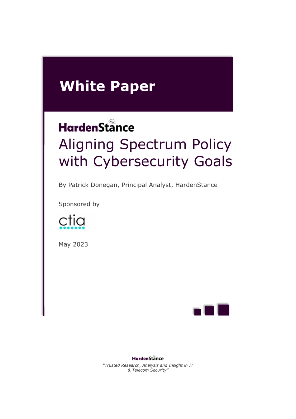 Ctia-使频谱政策与网络安全目标保持一致（英）-2023-WN6.pdf_第1页