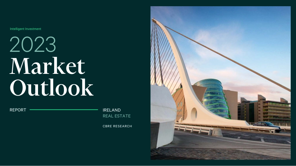 2023爱尔兰房地产市场展望-50页-WN5.pdf_第1页