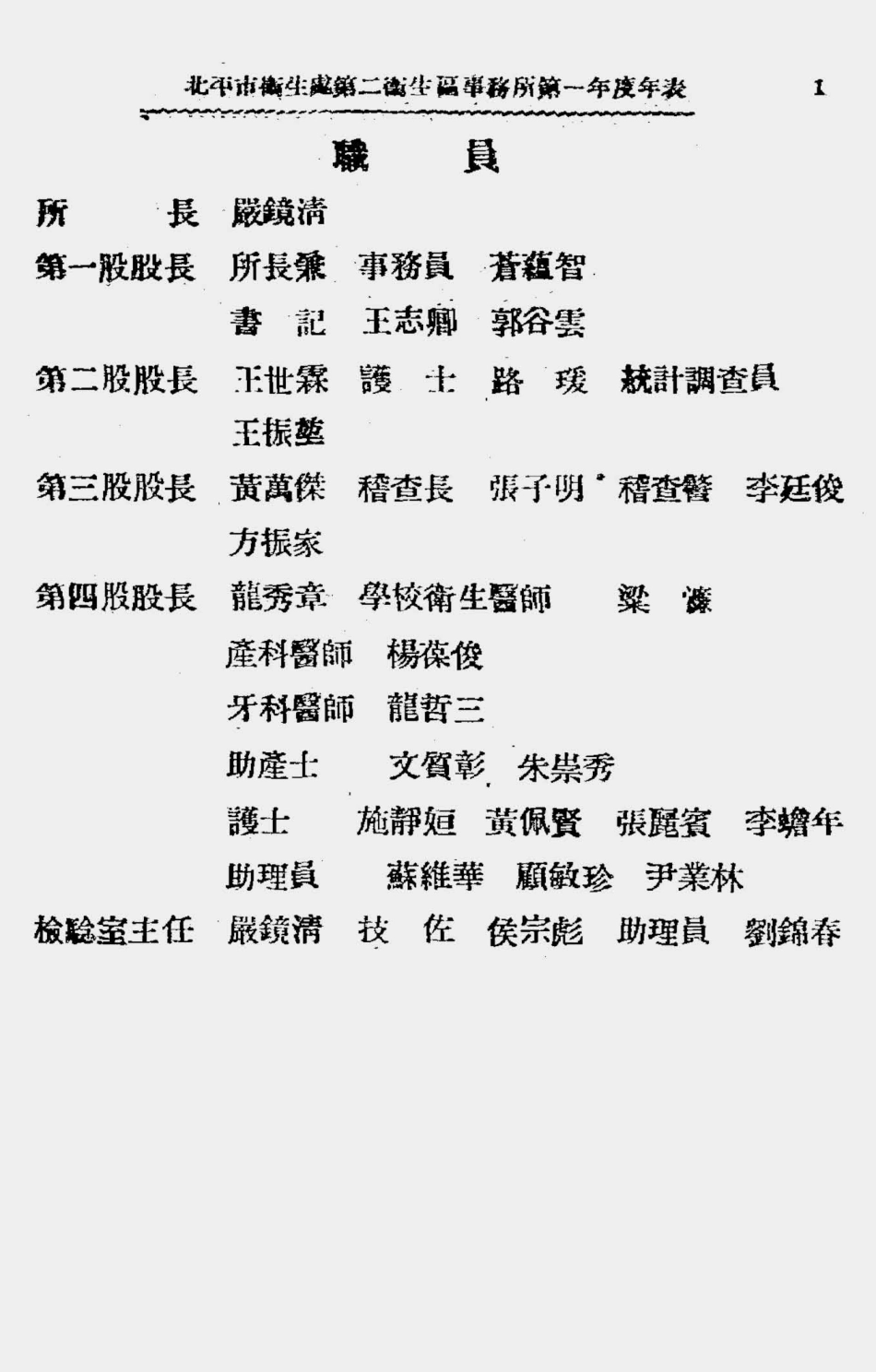 003541北平市卫生处第二卫生区事务所第一年度年报（第一期）.pdf_第3页