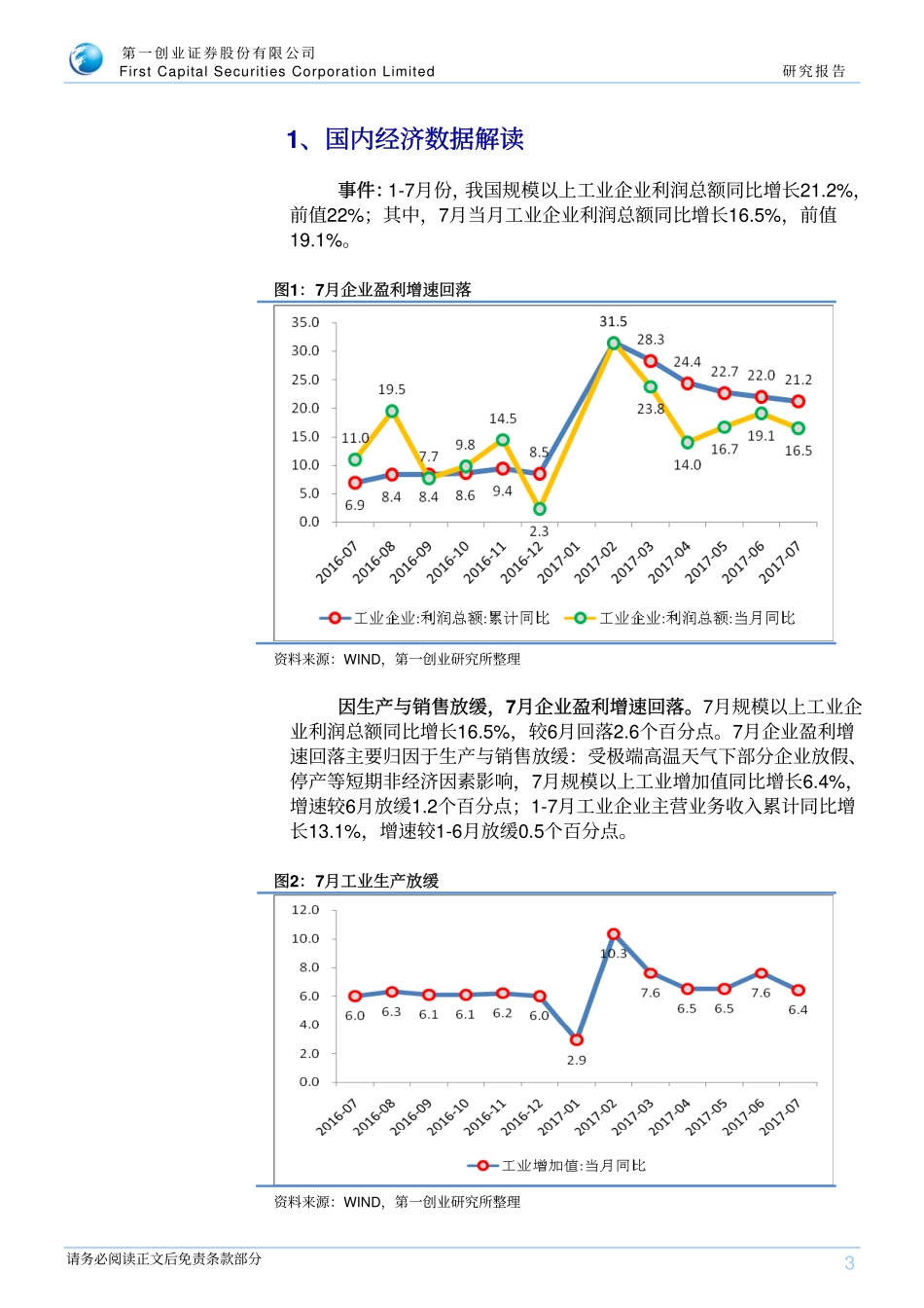 20170829-第一创业-宏观利率周报：市场对美联储加息的预期过低.pdf_第3页