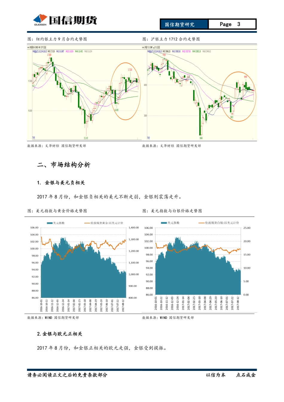 20170827-国信期货-贵金属月报：美元弱势难改金银上行趋稳.pdf_第3页