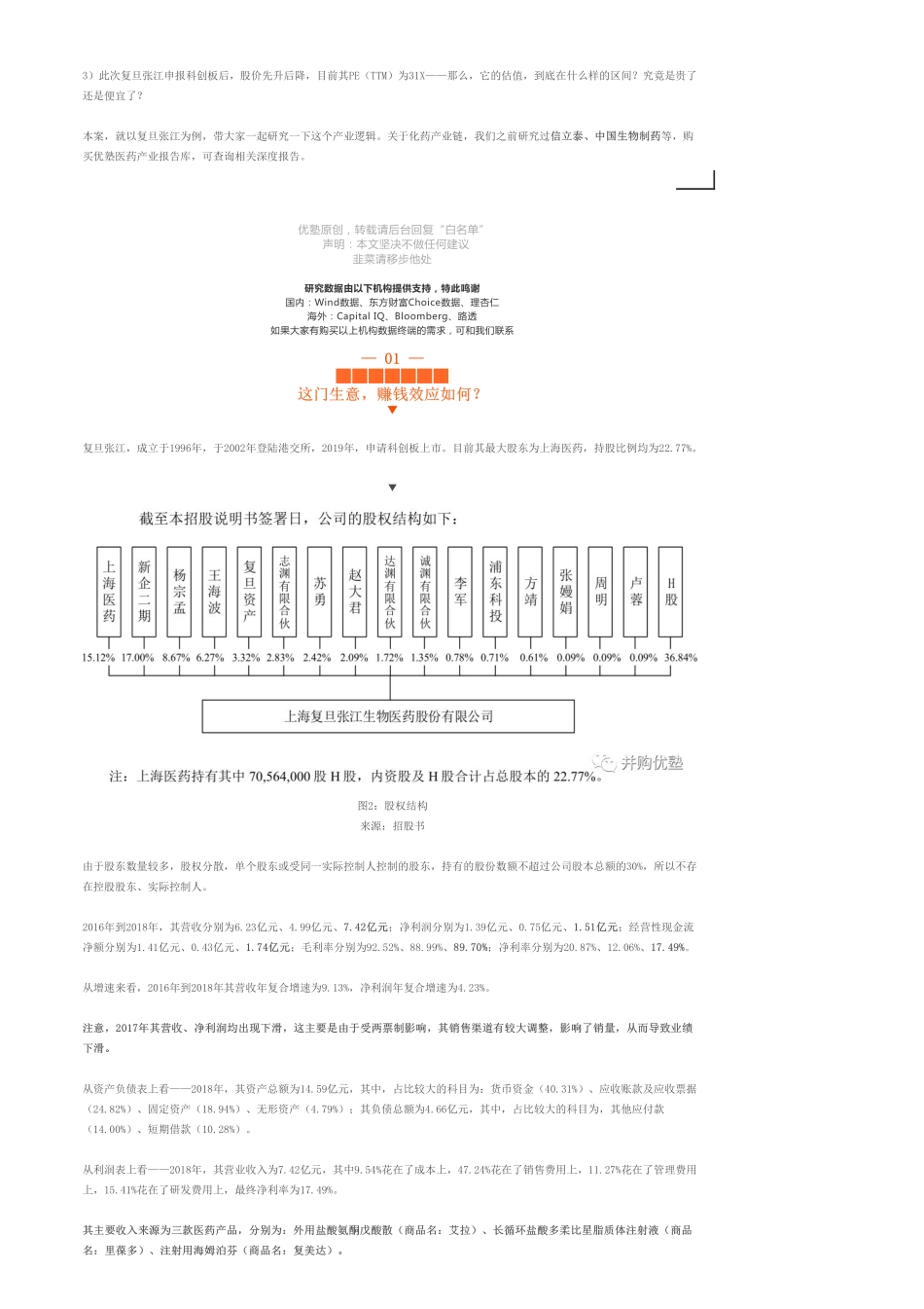 20190611科创-医药：复旦张江光动力药物龙头估值逻辑-优塾指数☆.pdf_第2页