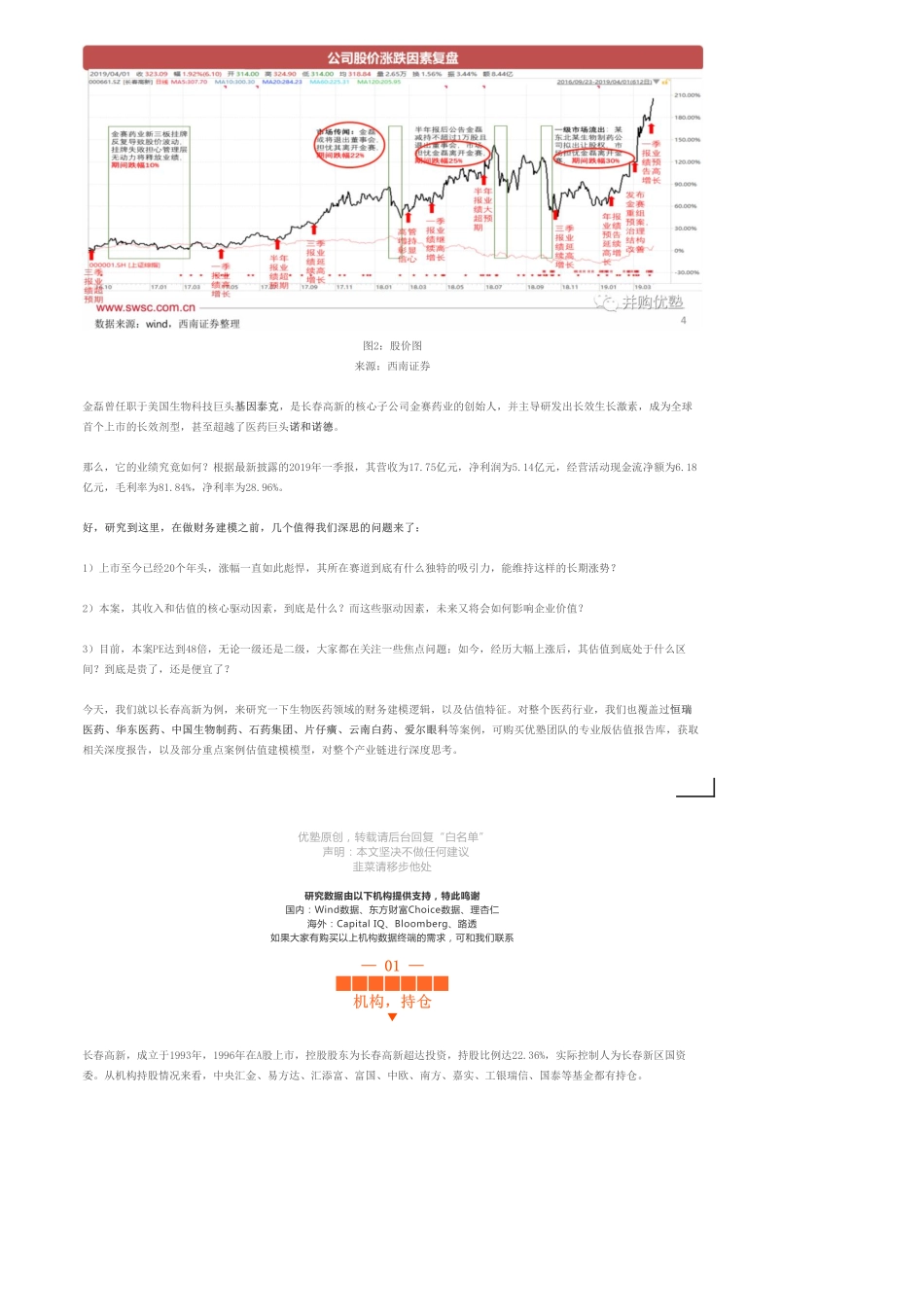 20190712建模-长春高新财务模型（二）涨幅为何碾压恒瑞-优塾指数★★★★.pdf_第2页