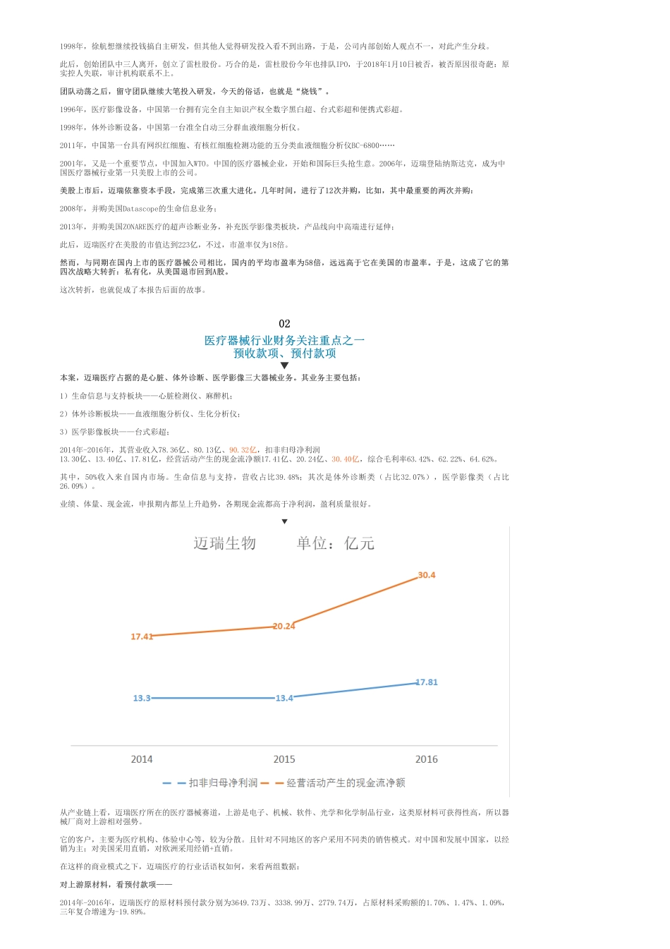 A股-医疗器械：迈瑞医疗碾压其他器械公司——优塾指数✩✩.pdf_第3页