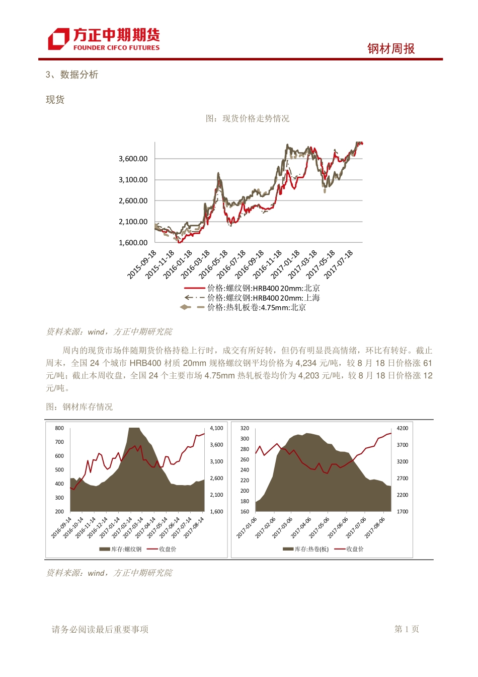 20170828-中期期货-钢材周报：监管加大 钢价高位震荡.pdf_第3页