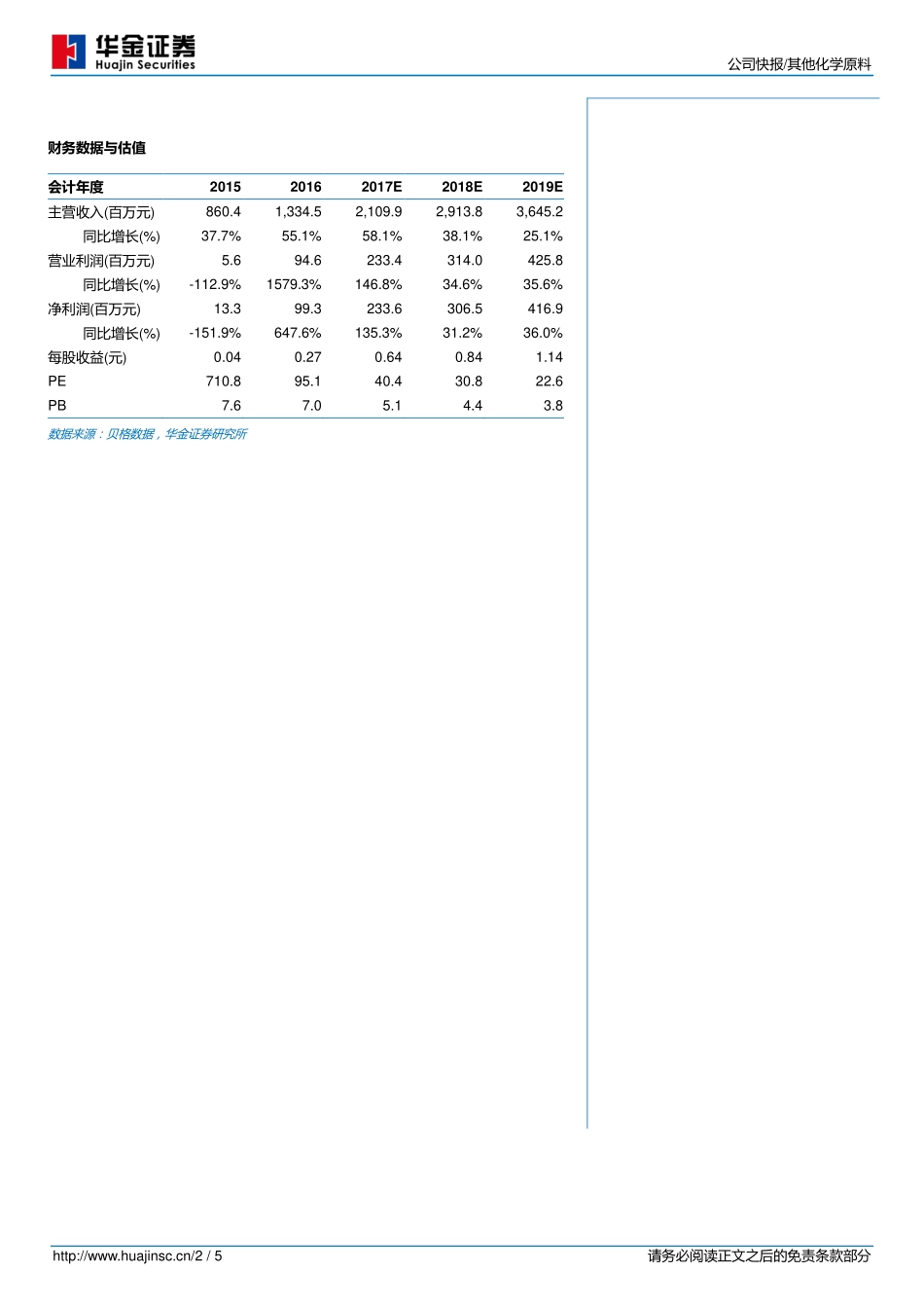 20170829-华金证券-当升科技-300073.SZ-业绩增长符合预期高镍三元放量在即.pdf_第2页