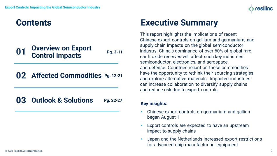Resilinc-中国镓锗出口管制对全球半导体供应链的影响（英）-2023-WN9.pdf_第3页