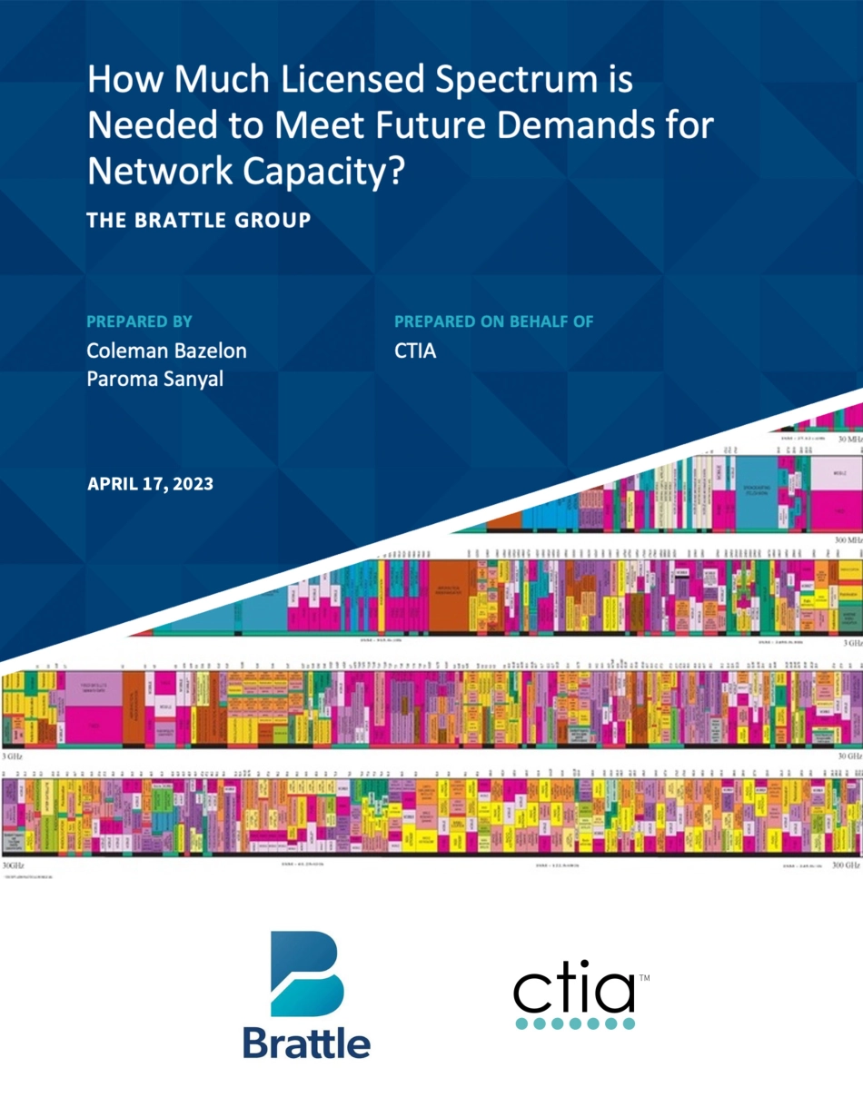 Ctia-需要多少许可频谱才能满足未来对净工作容量的需求？（英）-2023-WN5.pdf_第1页