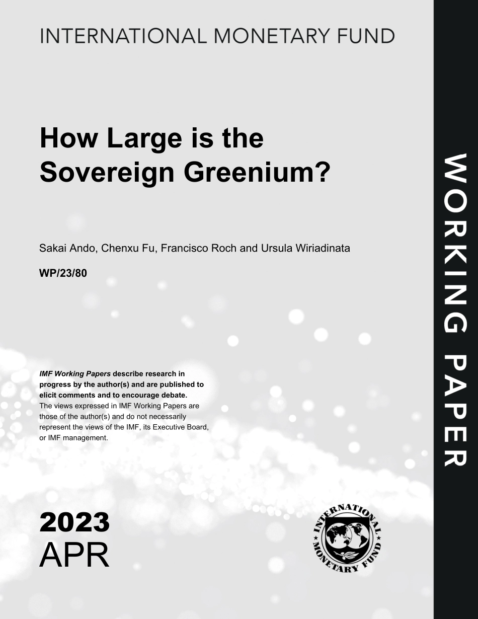 IMF-主权绿地有多大？（英）-2023-WN5.pdf_第1页