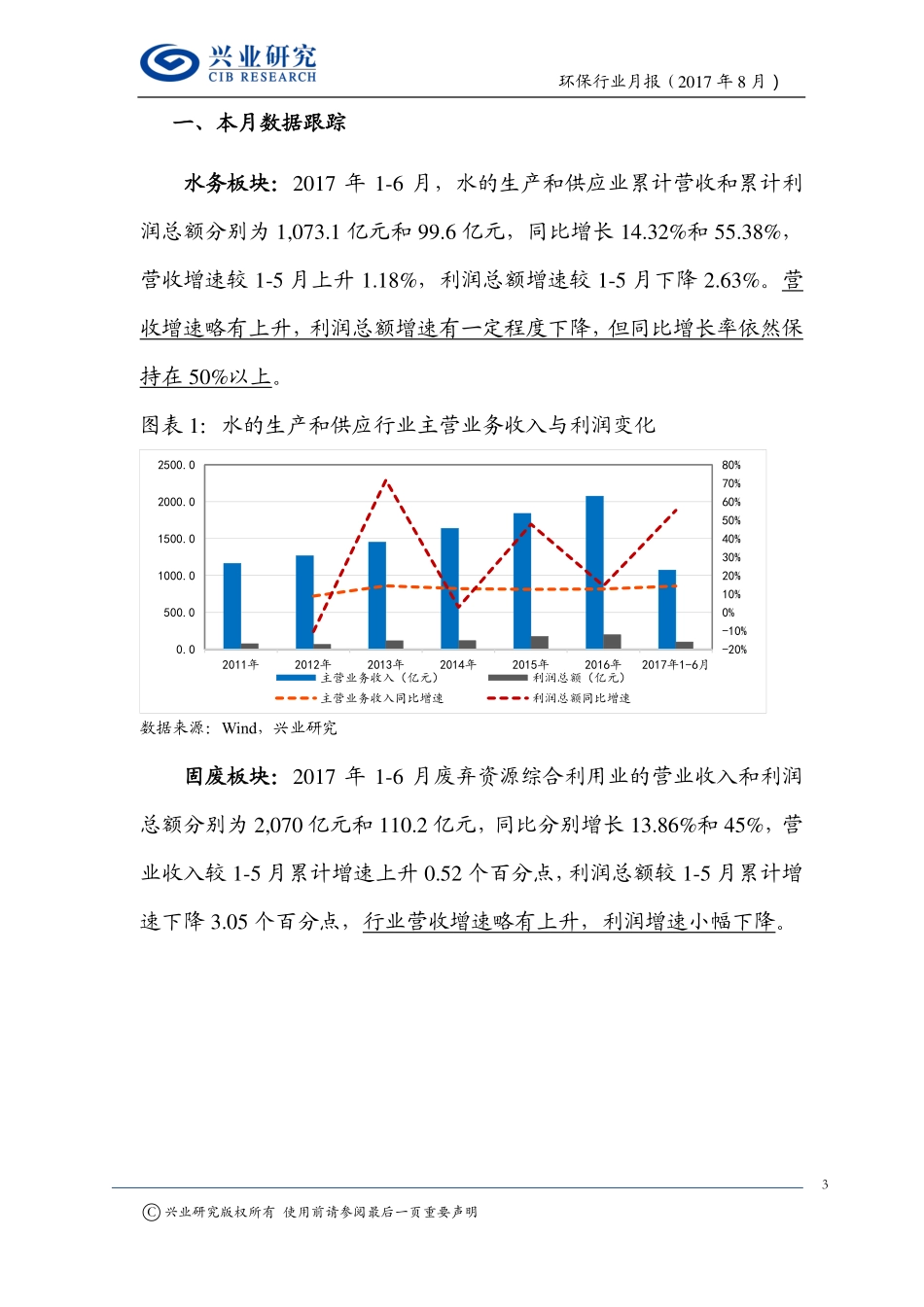 20170828-兴业研究-环保行业月报：环保督察全覆盖京津冀大气治理再升级.pdf_第3页
