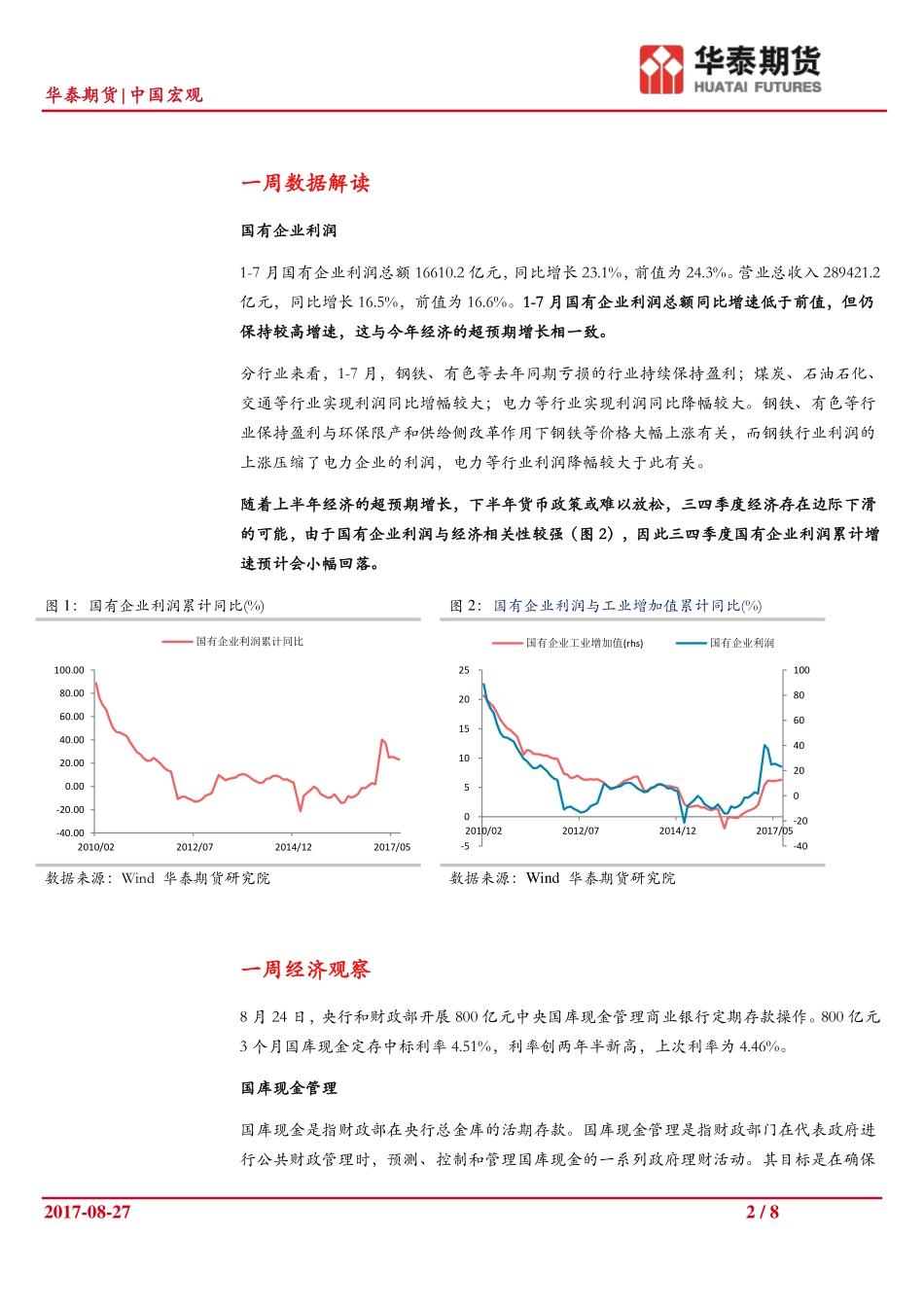 20170827-华泰期货-中国宏观：国企利润高速增长货币政策难放松.pdf_第2页