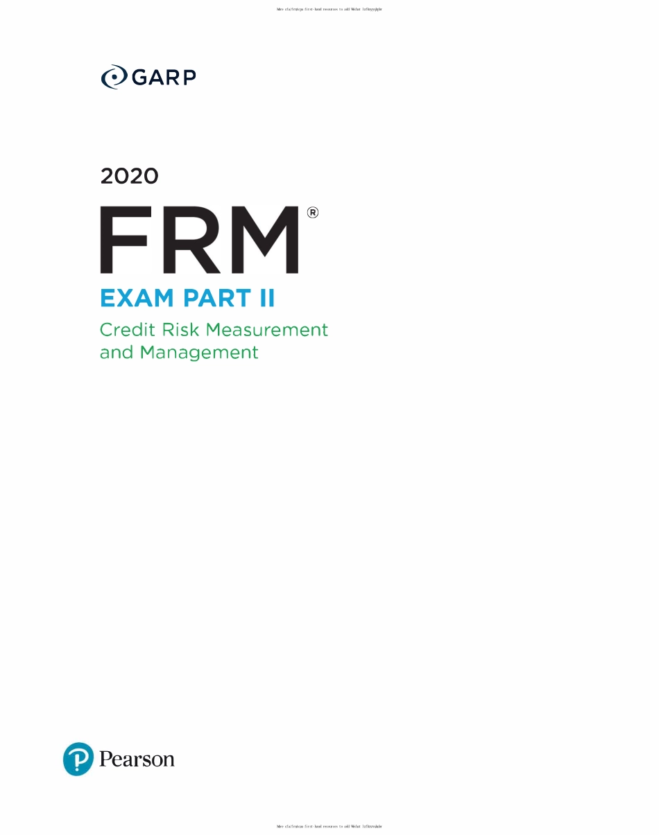 book3-Credit Risk Measurement and Management(1)_wrapper.pdf_第1页