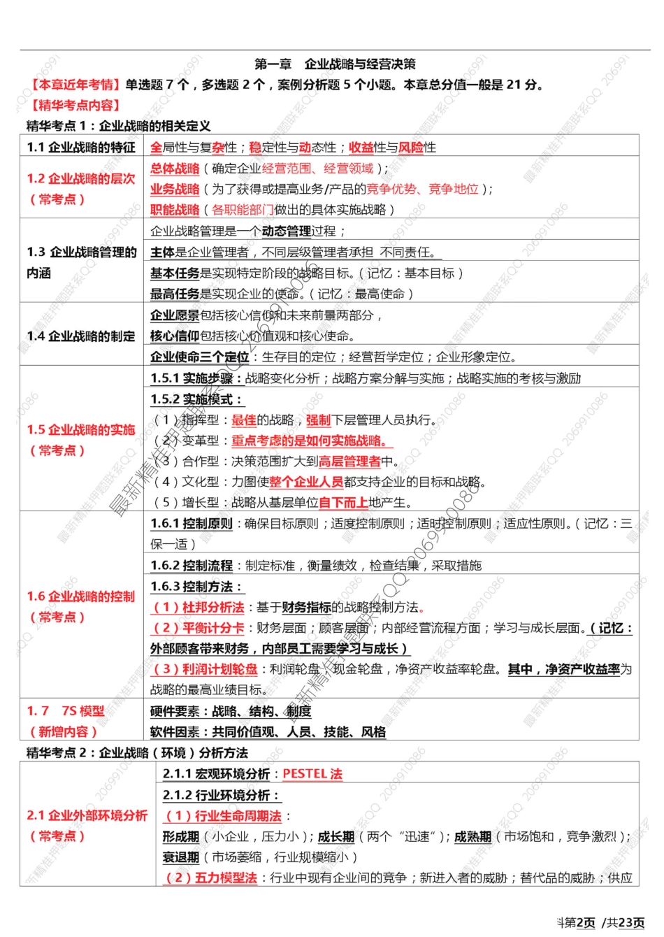 2017中级经济师-内部资料-工商.pdf_第2页