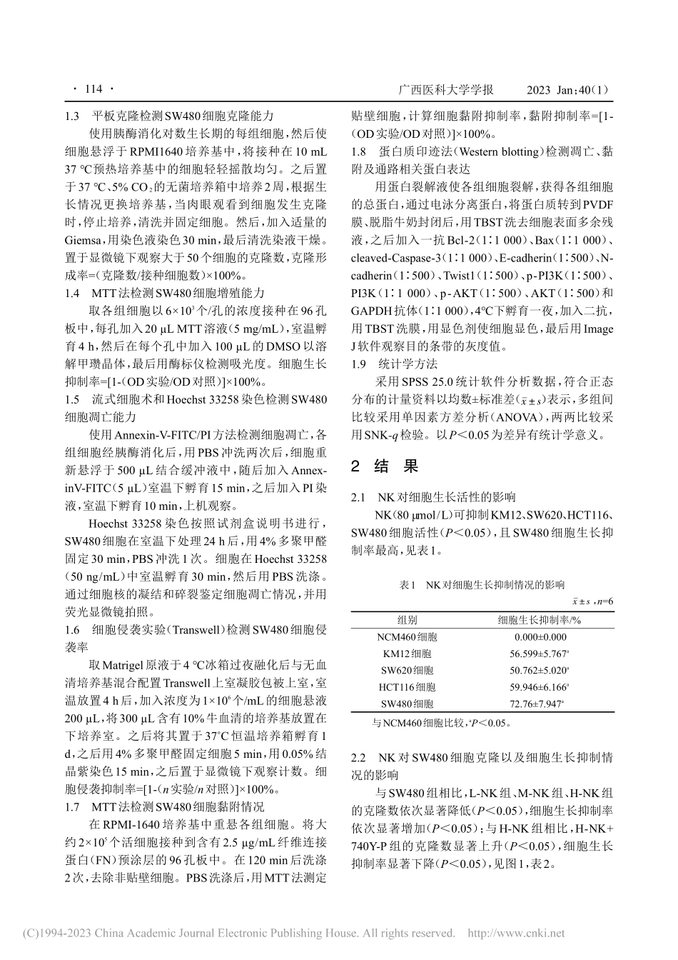 紫花前胡苷经通过PI3K_...直肠癌细胞生物学行为的影响_岳峰.pdf_第3页