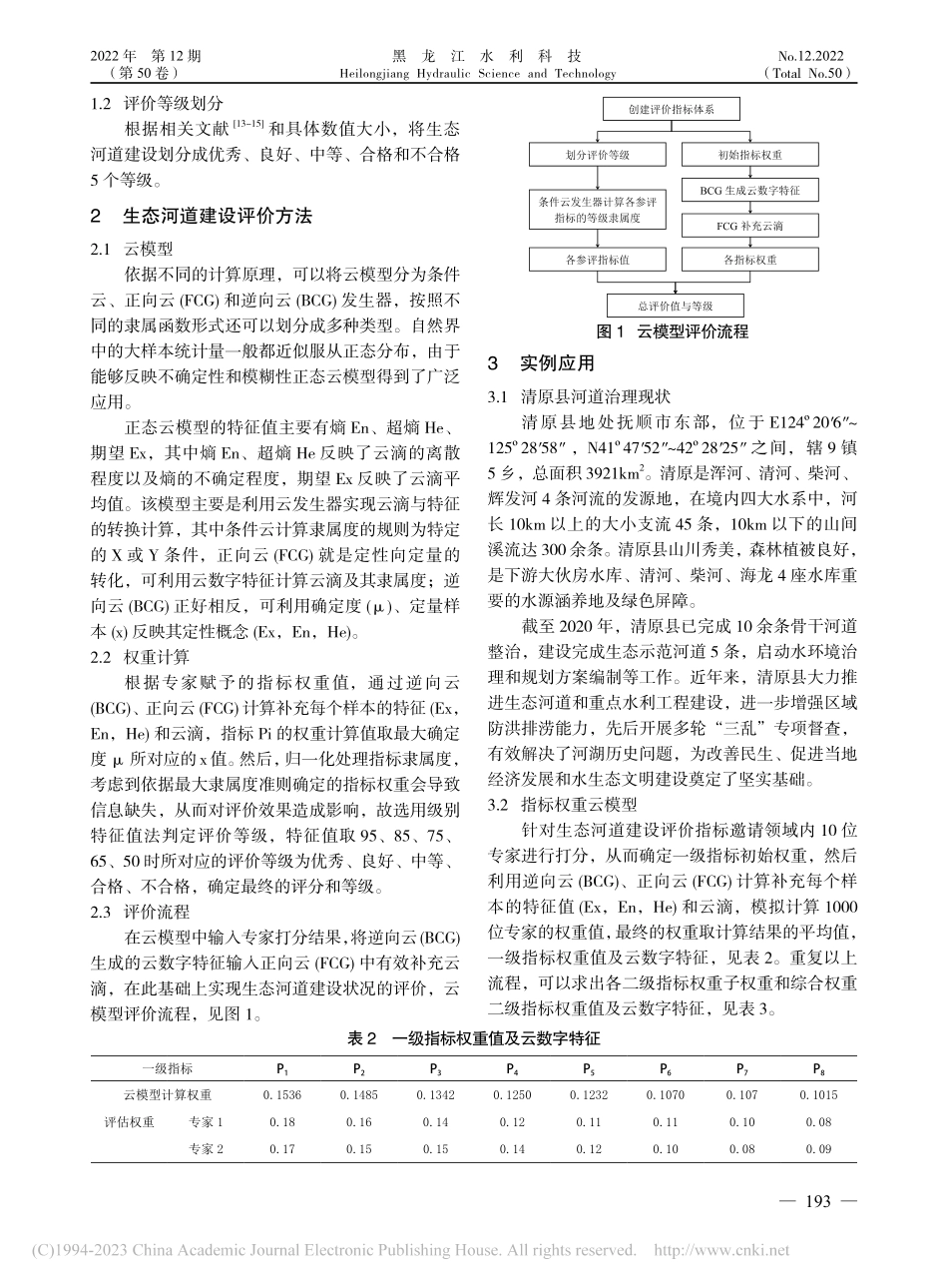 抚顺市清原满族自治县生态河道建设评价_付宝路.pdf_第3页