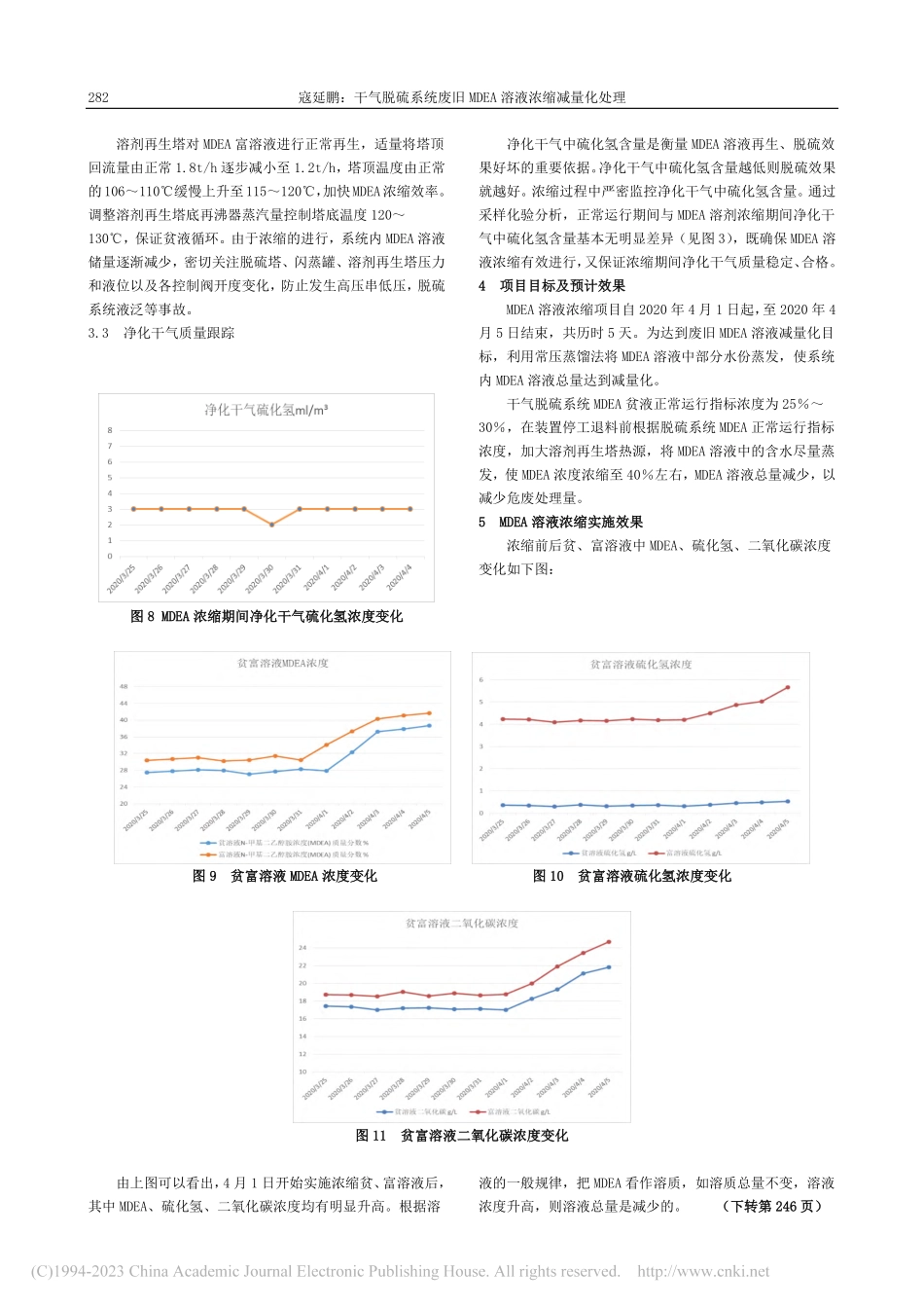 干气脱硫系统废旧MDEA溶液浓缩减量化处理_寇延鹏.pdf_第3页