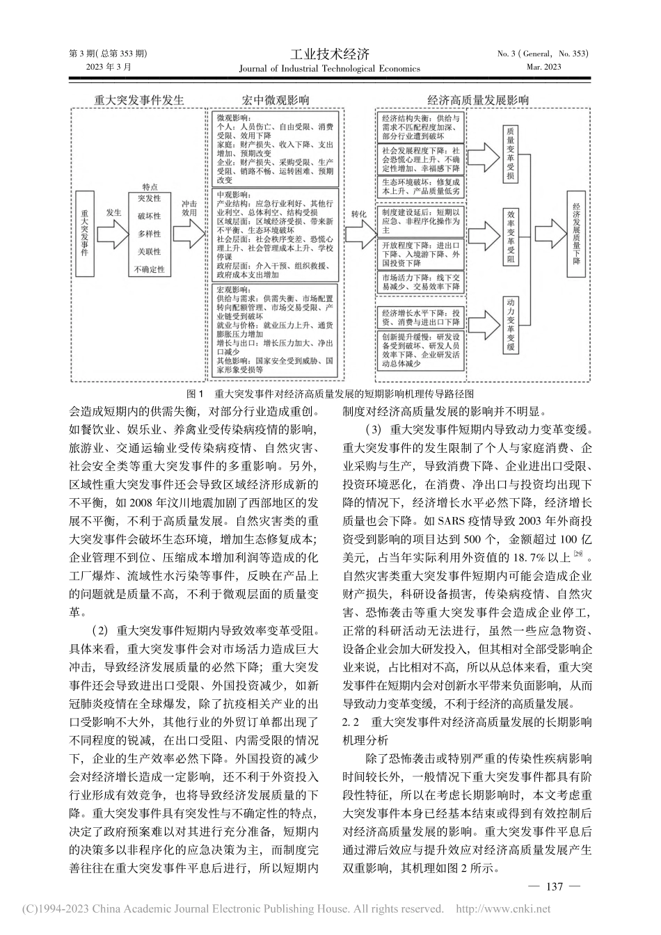重大突发事件对经济高质量发...理探究、时空规律与应对策略_任志安.pdf_第3页