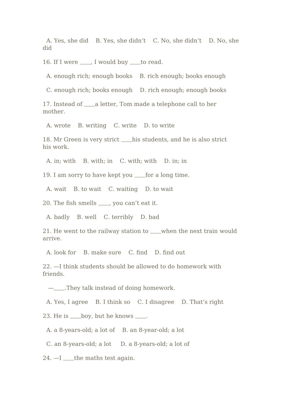 2023年九年级上册第一次月考试卷3及答案2.docx_第3页