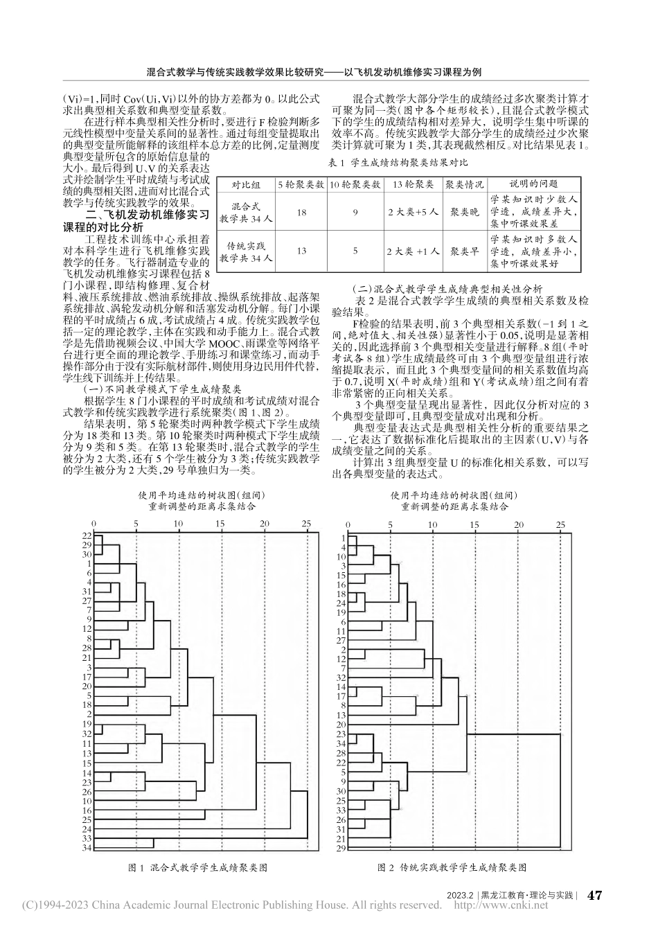 混合式教学与传统实践教学效...飞机发动机维修实习课程为例_纪翔.pdf_第2页