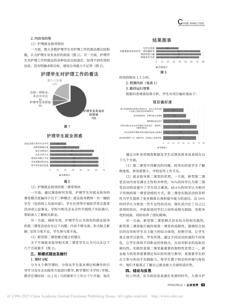 护理专业大学生就业指导现状...以本科护理学生调查数据为例_董婧莹.pdf_第2页