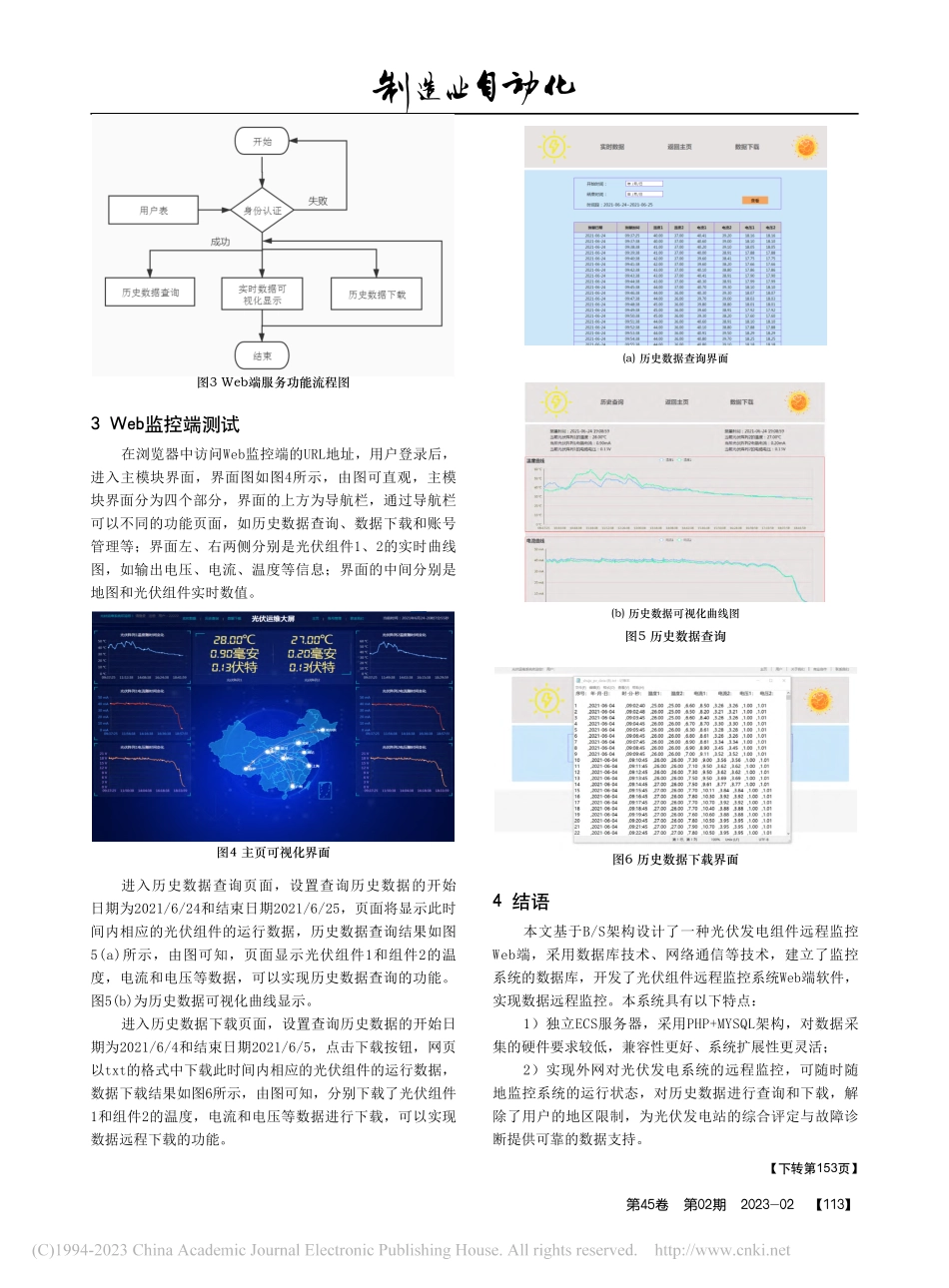 户用光伏组件远程监控Web端设计_曹岚.pdf_第3页