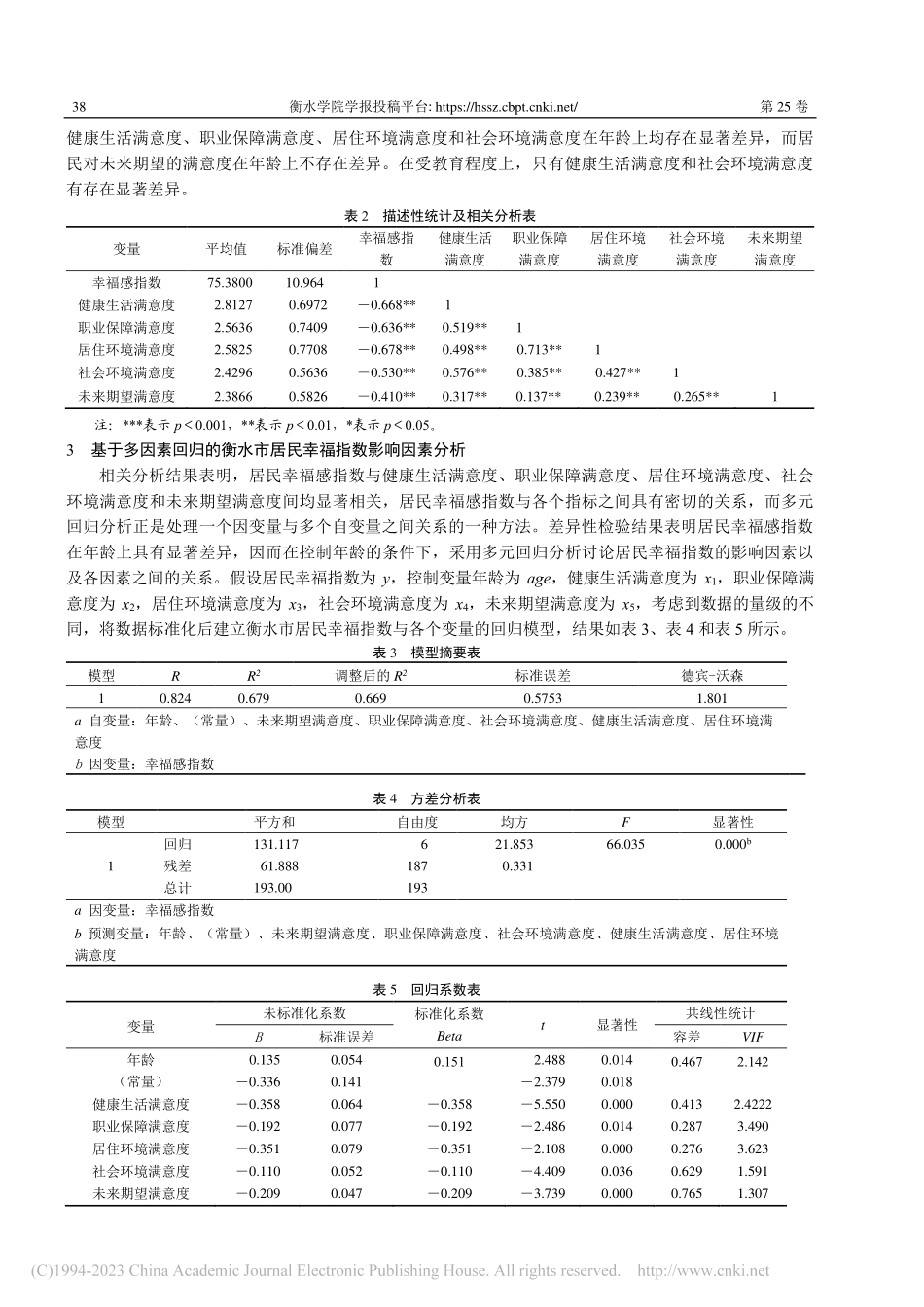 衡水市居民幸福指数现状调查及影响因素分析_房月华.pdf_第3页