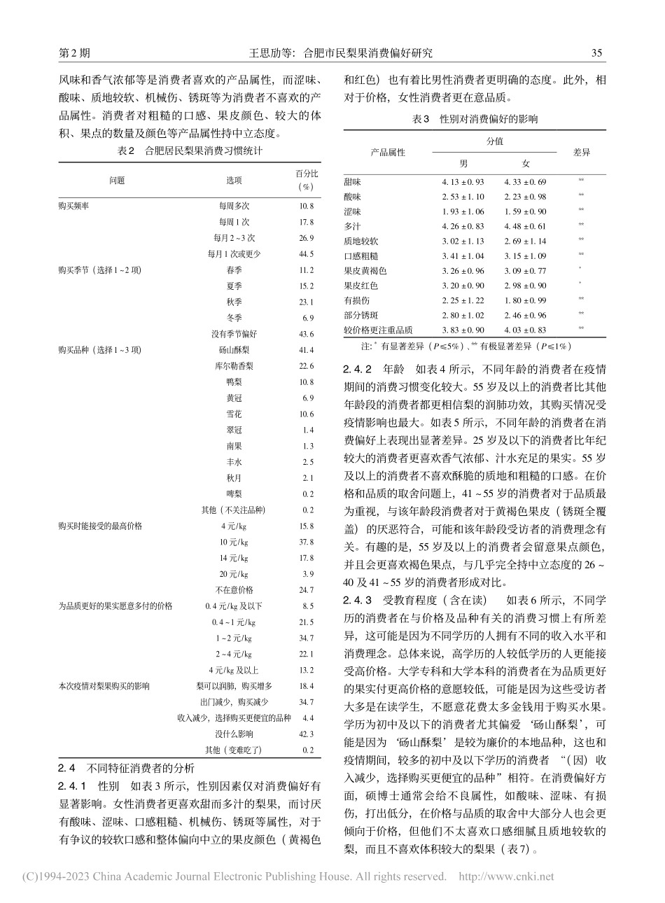 合肥市民梨果消费偏好研究_王思劢.pdf_第3页