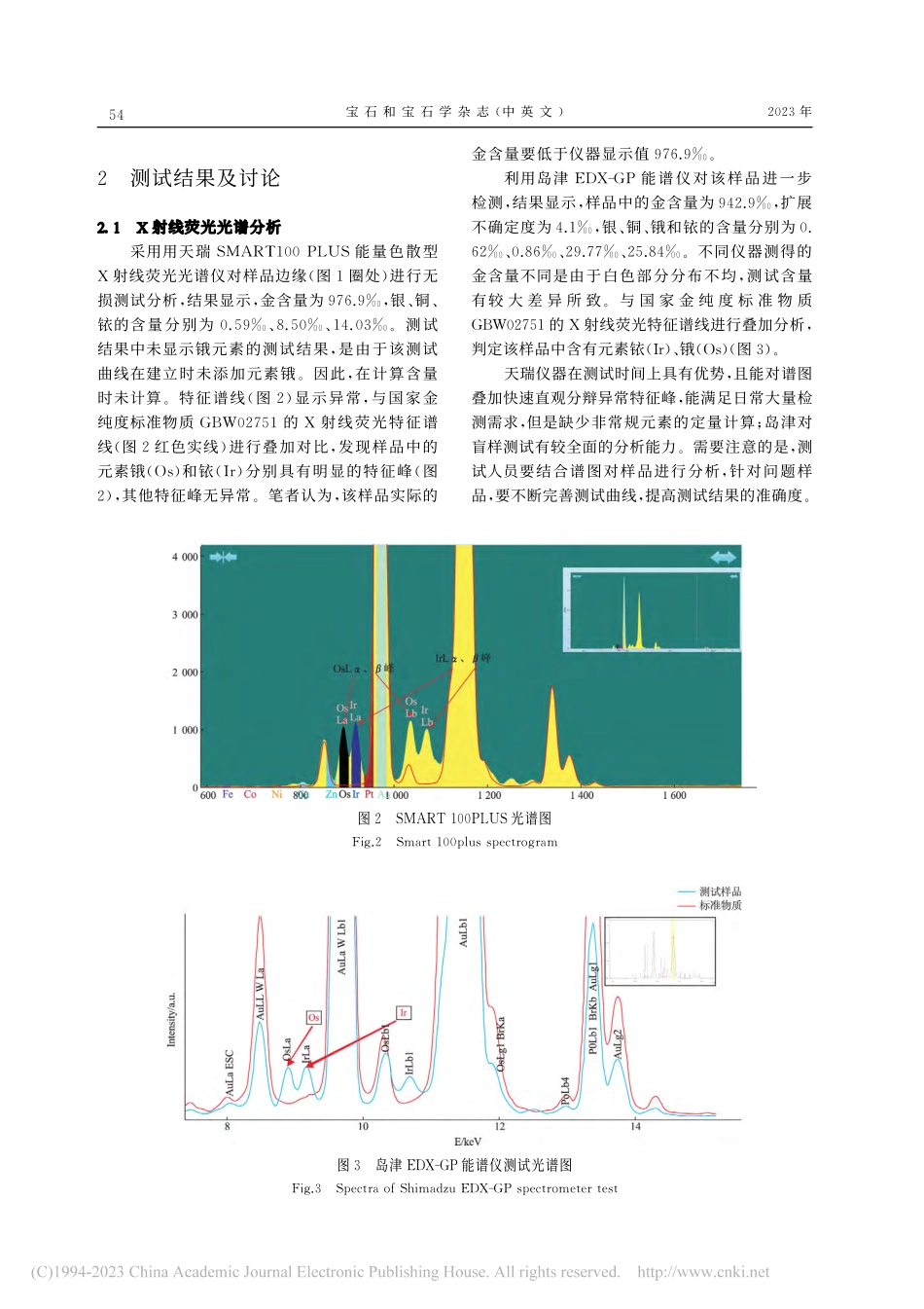 黄金饰品表面白色物质的测试分析_申云峰.pdf_第3页