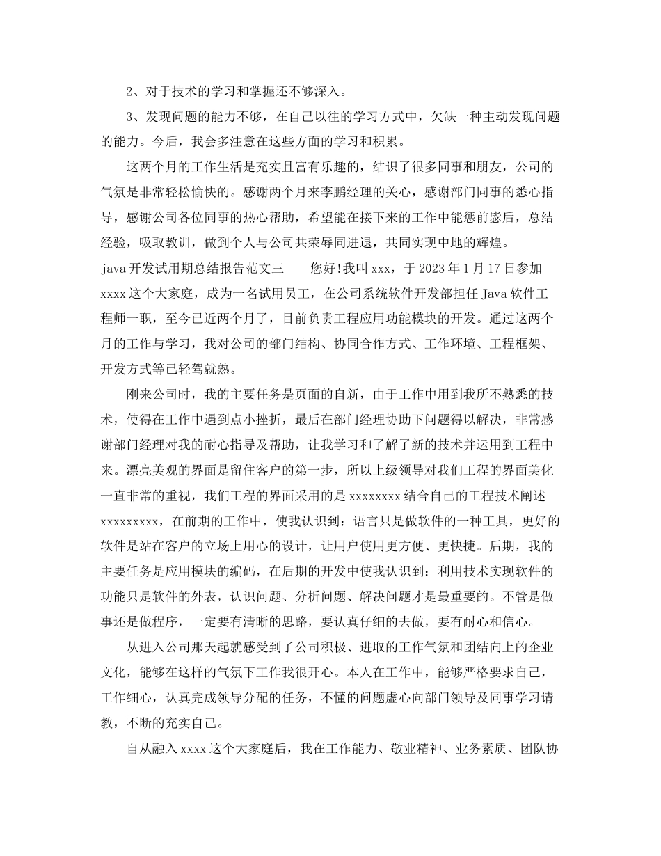 2023年java开发试用期总结报告.docx_第3页