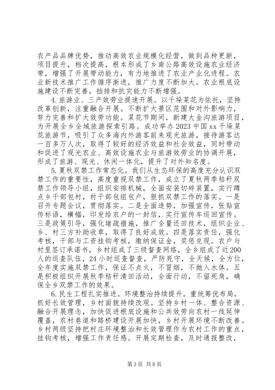 2023年XX乡党委工作述职报告.docx_第3页