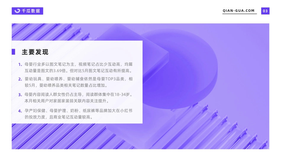 2022年6月母婴行业数据洞察报告-小红书平台-千瓜.pdf_第3页
