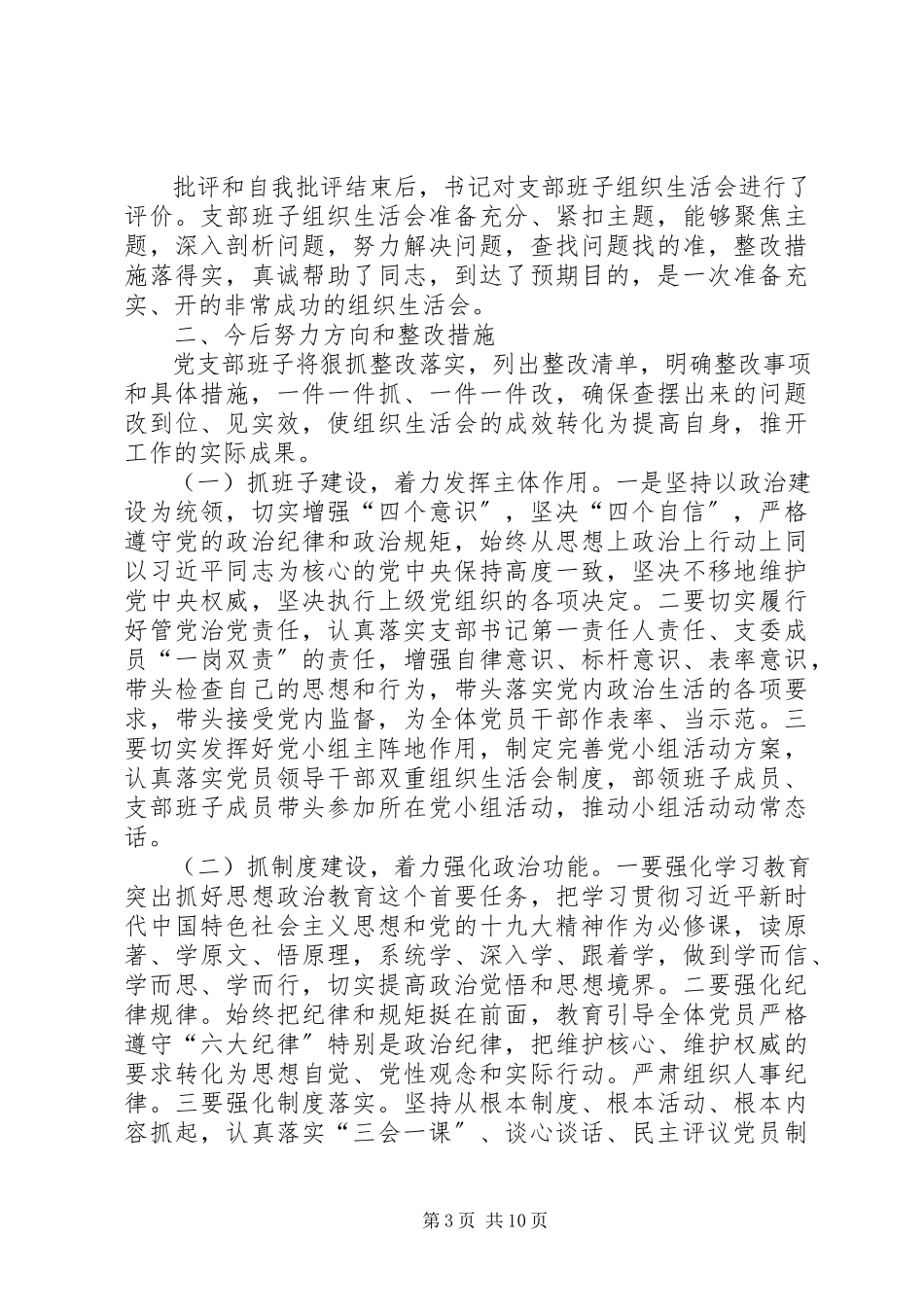 2023年XX县区新华小学专题组织生活情况报告新编.docx_第3页