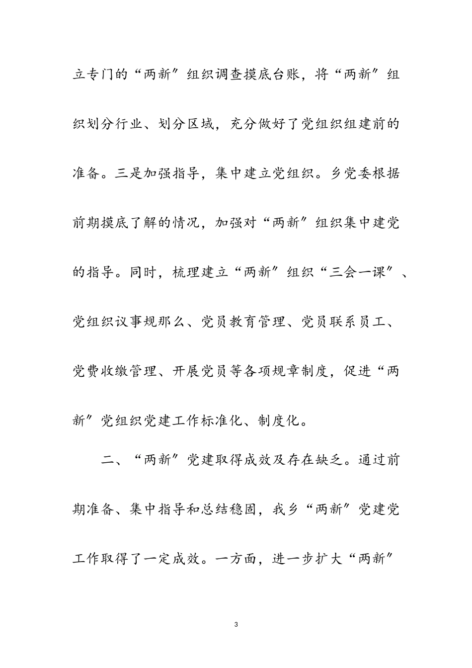 2023年“两新”党建工作自查报告范文.doc_第3页