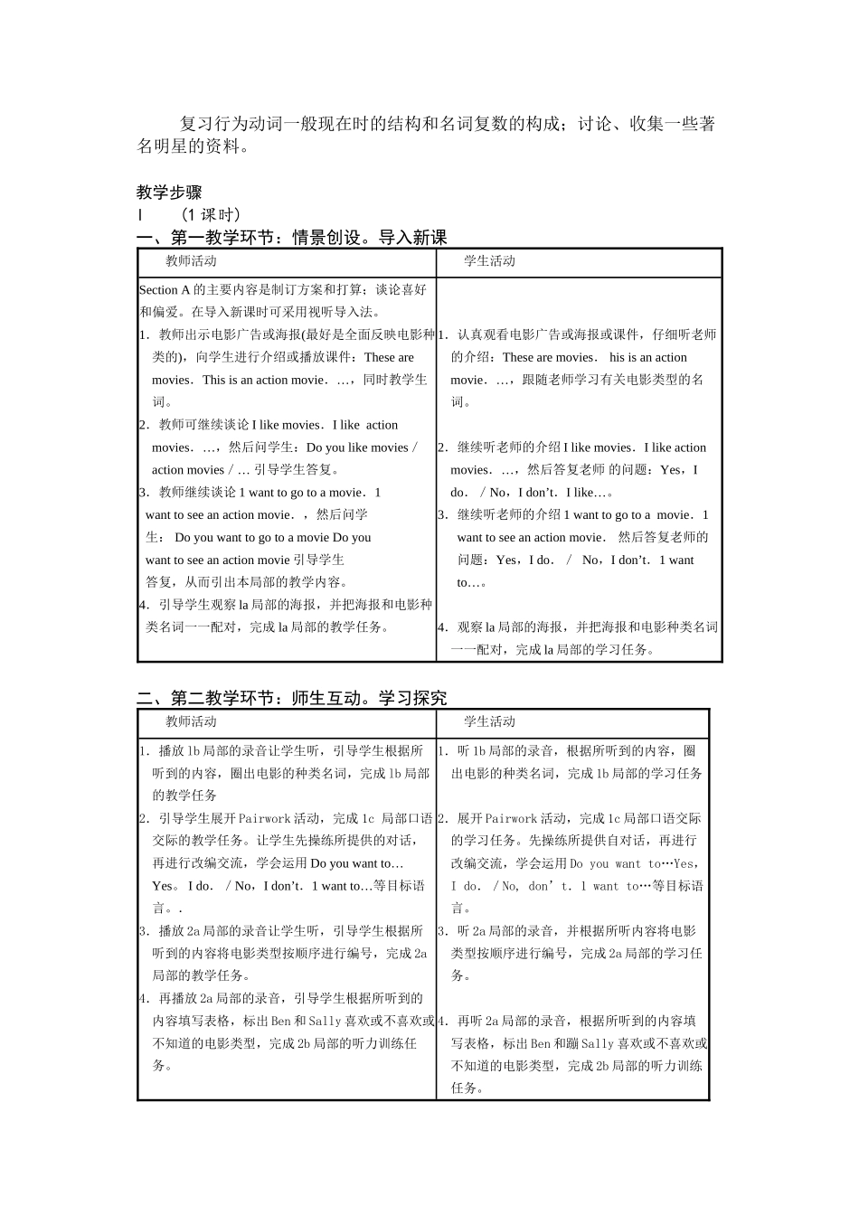 2023年unit2doyouwanttogotoamovie教案2鲁教版六年级下doc初中英语.docx_第3页