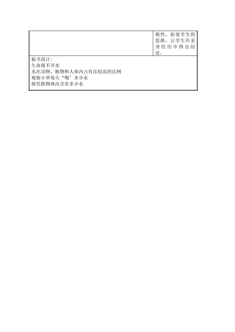 2023年三级科学上册生命离不开水教案苏教版.docx_第3页