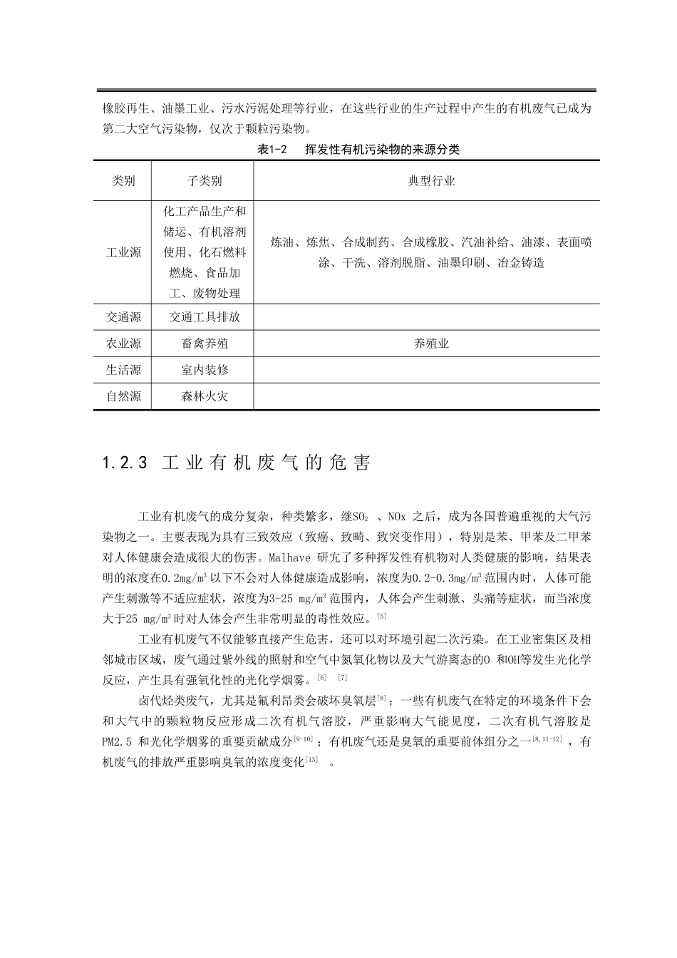 工业有机废气处理及效能评估分析研究环境工程专业.doc_第3页