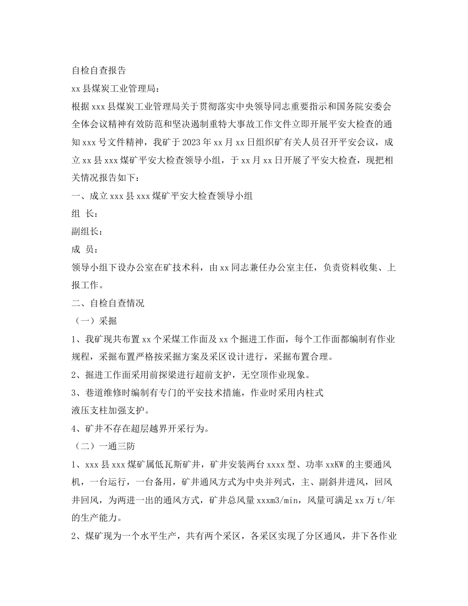 2023年煤矿自检自查报告2.docx_第3页