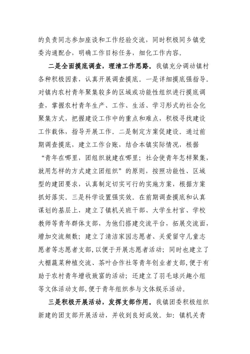 乡镇实体化大团委建设调研报告.docx_第2页