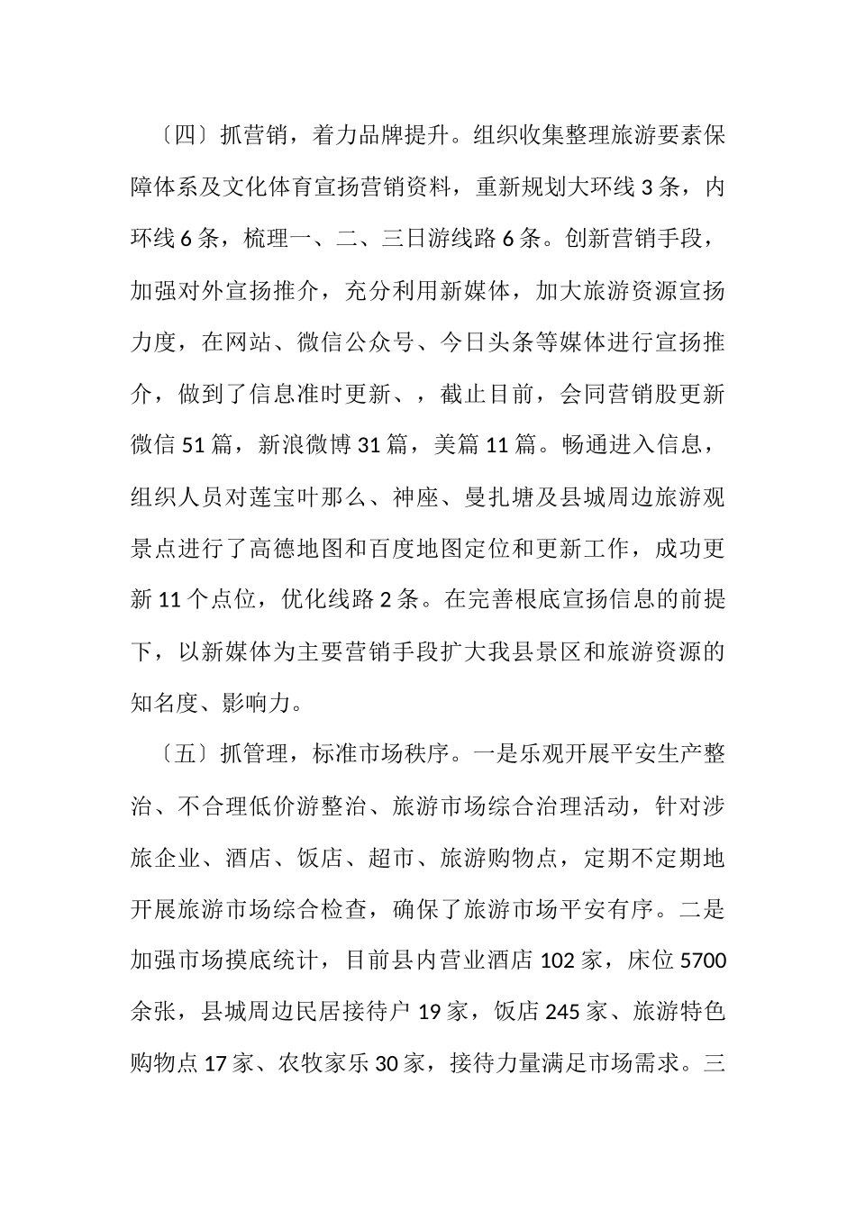 2023年旅游局党组书记述职报告.docx_第3页