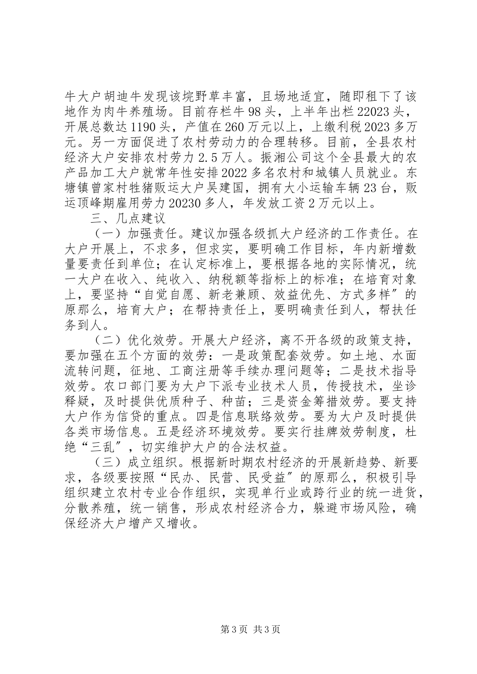 2023年某县大户的经济发展状况的调查分析报告.docx_第3页