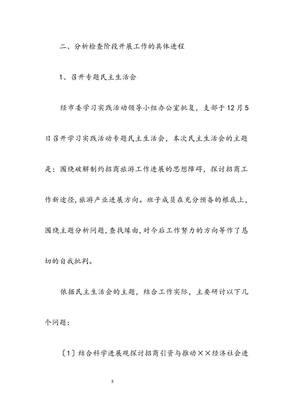 2023年旅游局科学发展观第二阶段分析检查报告.docx_第3页