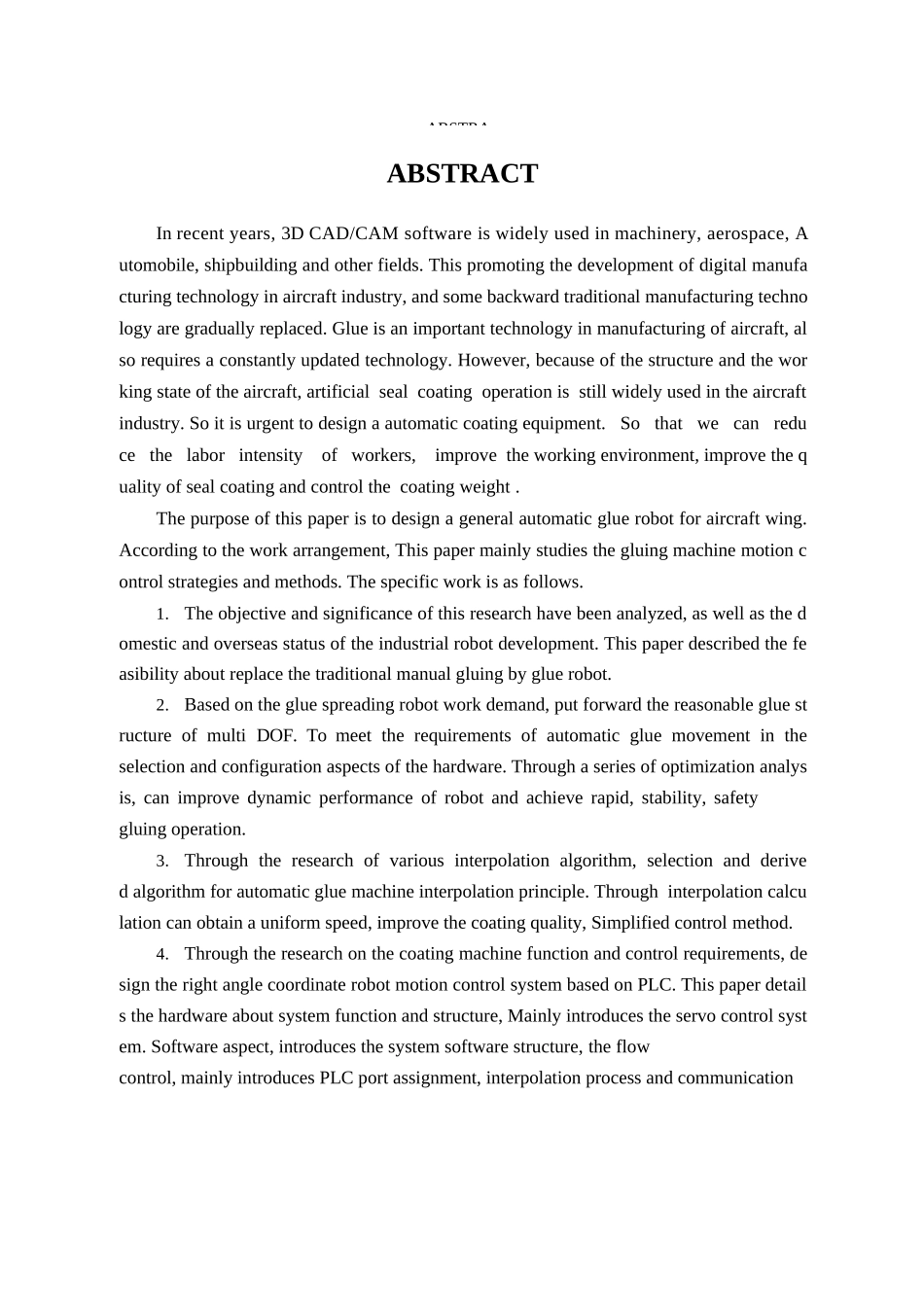 机翼自动涂胶机运动系统研究分析机械制造专业.docx_第3页