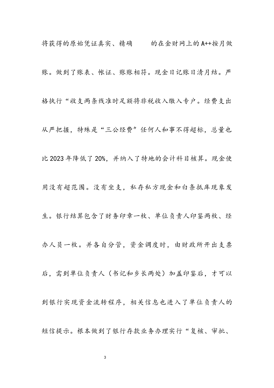 2023年财政财务管理自查报告.docx_第3页