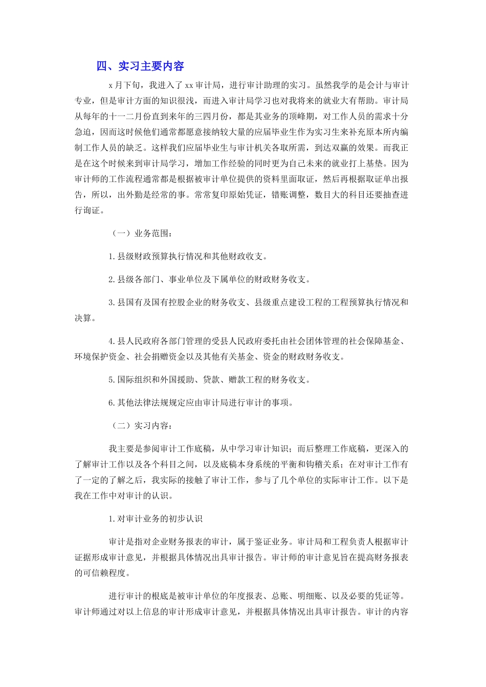 2023年审计局个人实习报告例文.docx_第2页