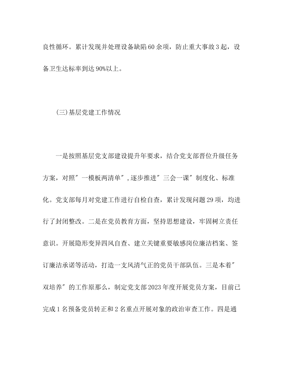 2023年吊运党支部书记抓基层党建工作情况述职报告.docx_第3页