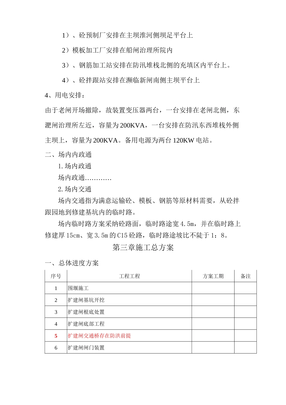 2023年建筑行业水闸工程施工组织设计.docx_第2页