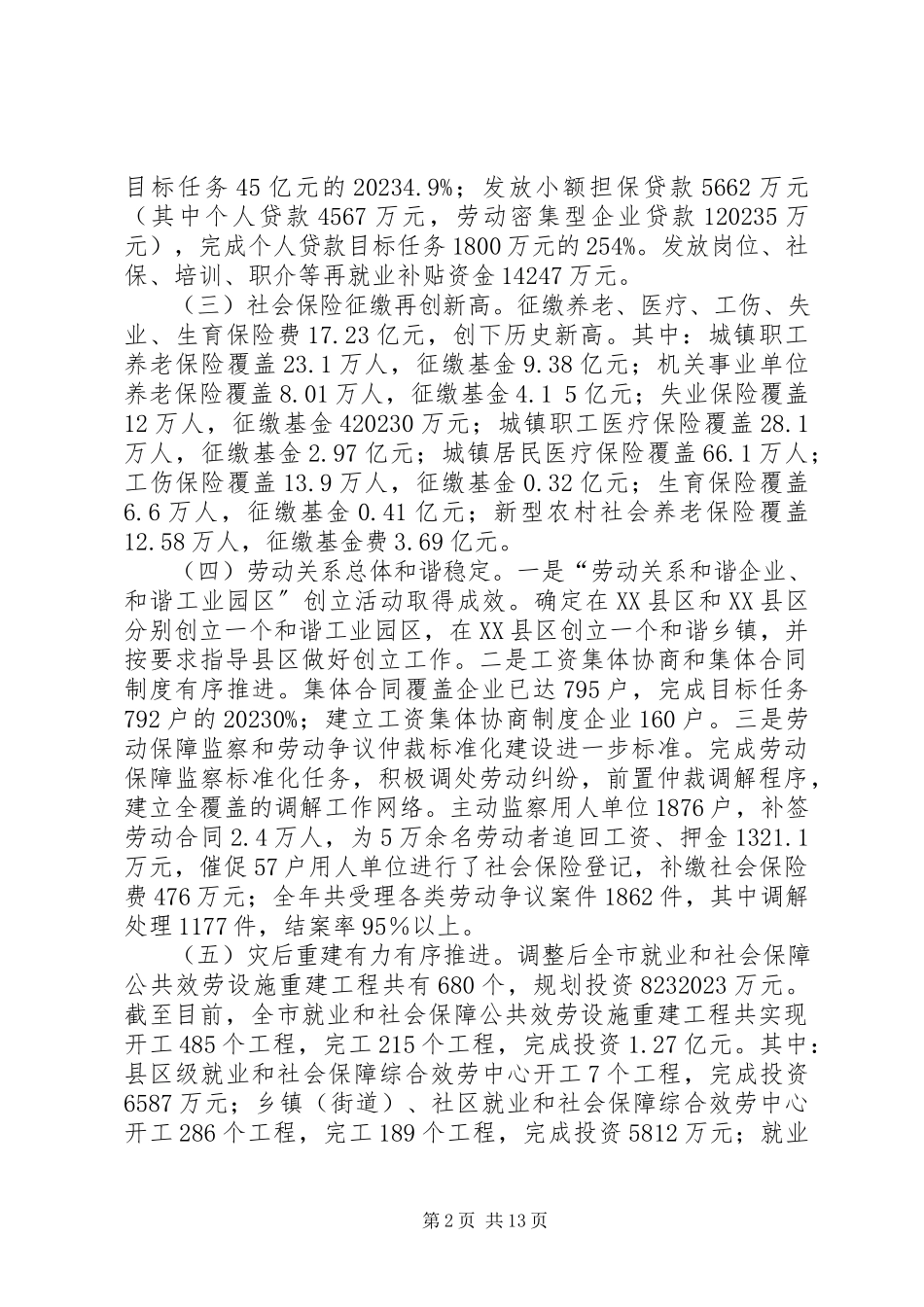 2023年市劳动保障工作总结.docx_第2页