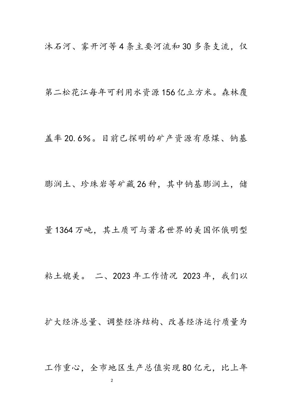 市府2023年工作总结及2023年工作计划.docx_第2页